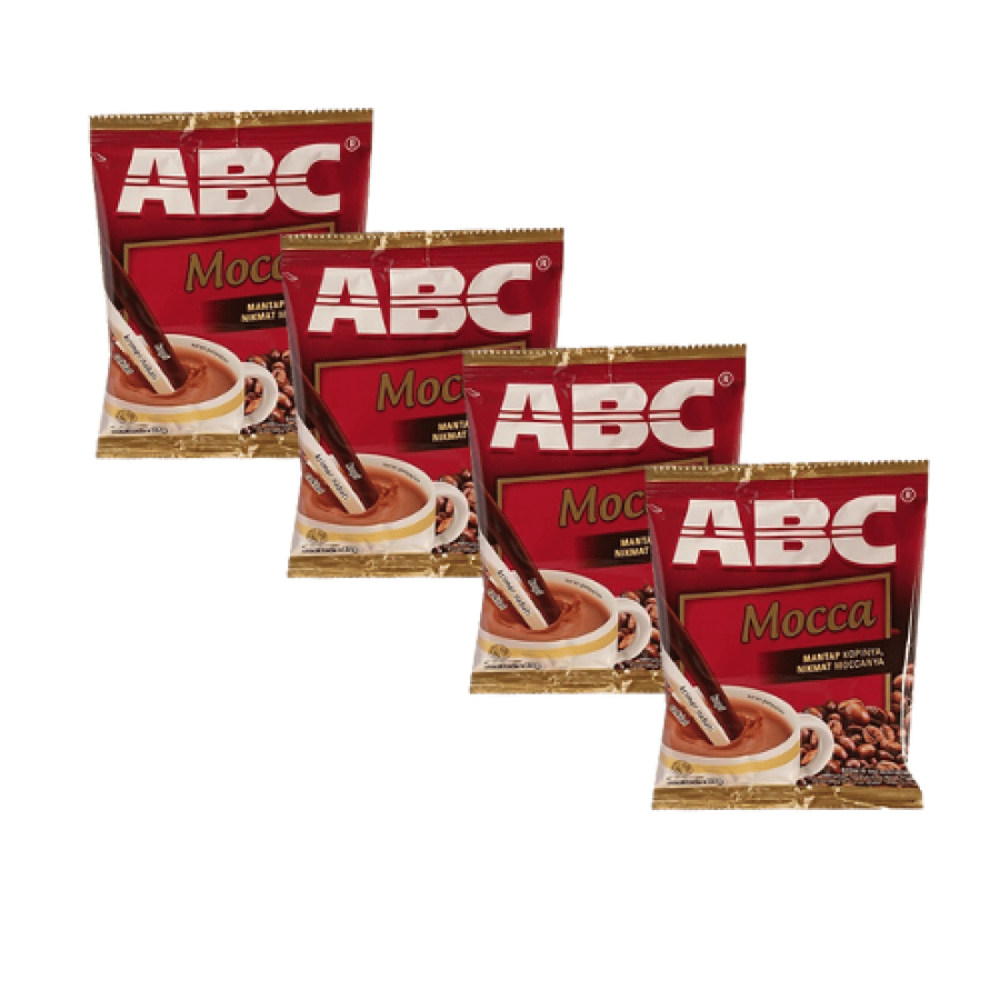 قهوة ABC سريعة التحضير بنكهة الموكا  30 جرام * 4 حبة