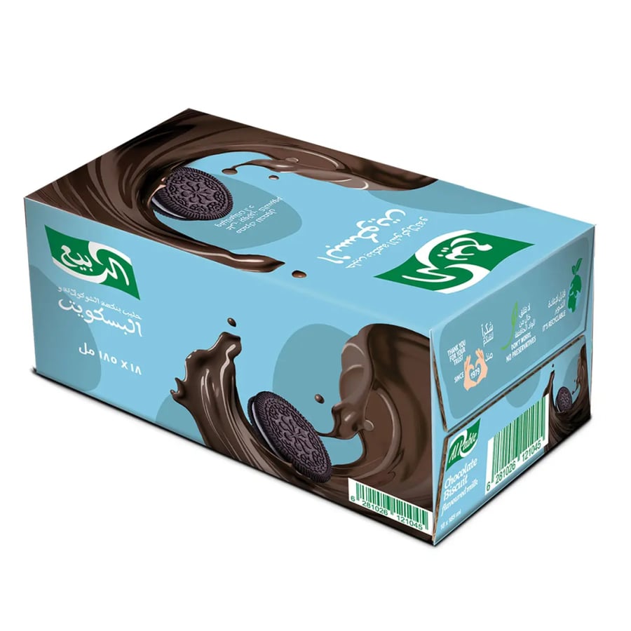 Spring milk biscuit 185 ml * 18 pieces