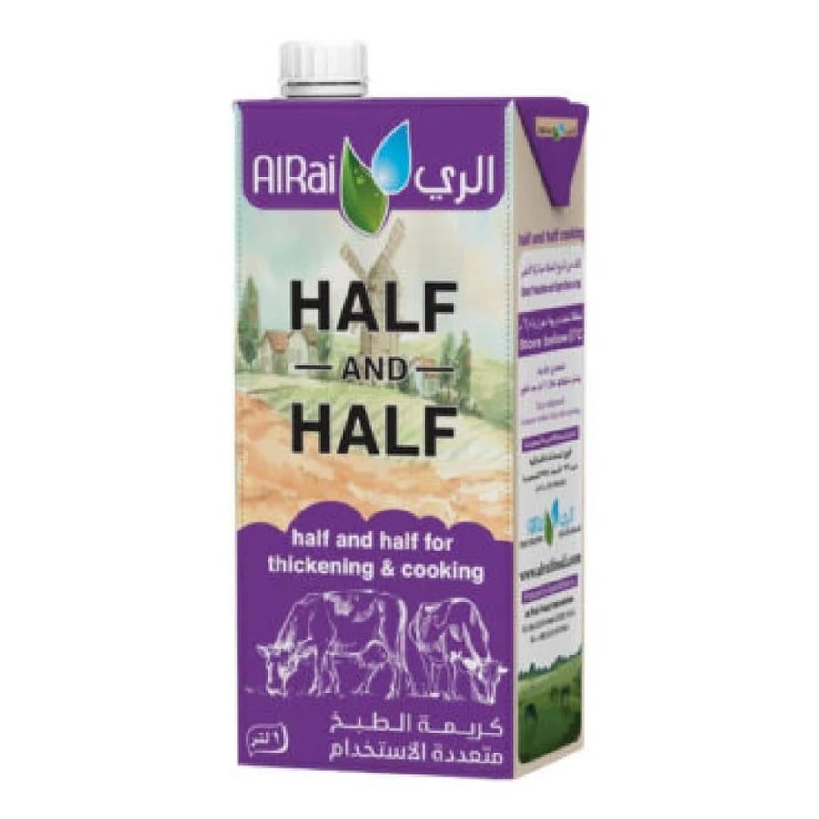 كريمة الطبخ نصف ونصف الري  1لتر