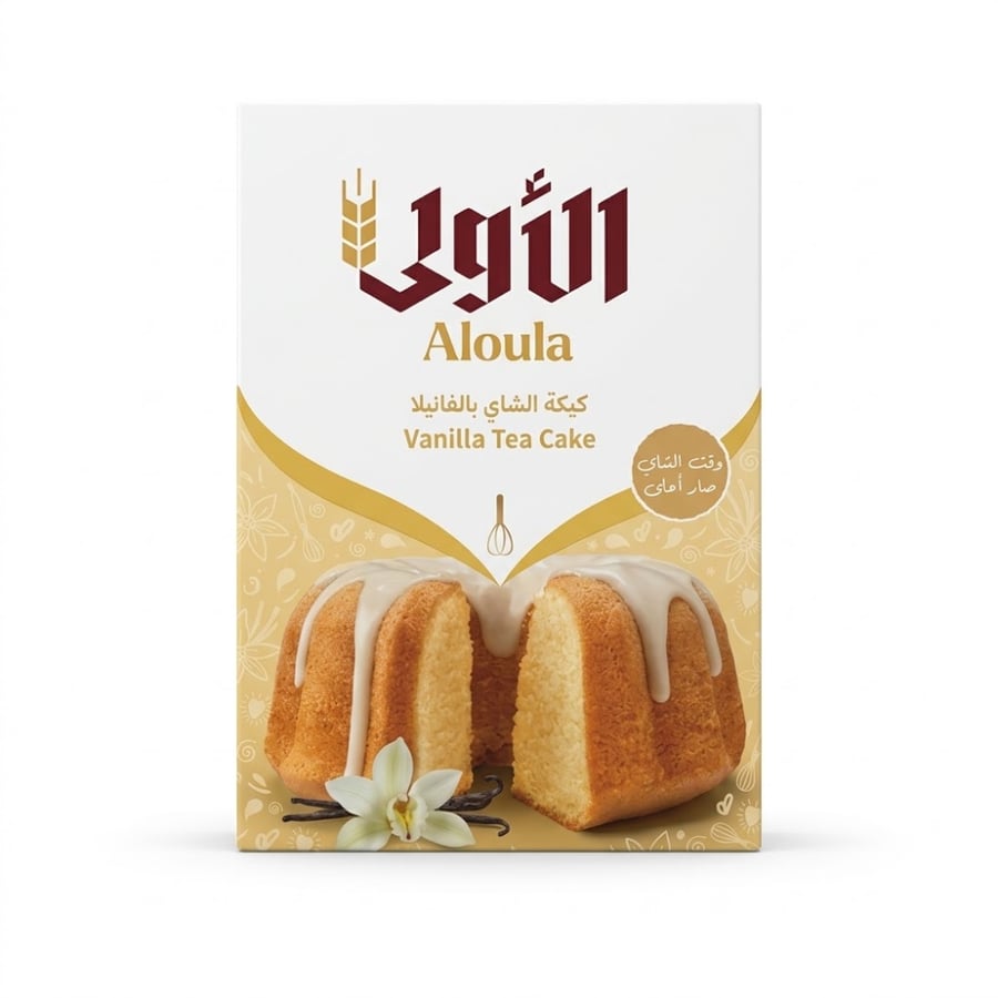 الاولى خليط كيكة الفانيلا 400 جرام