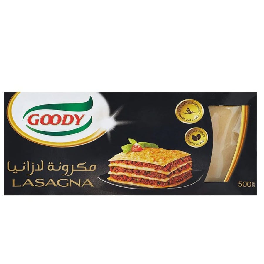 مكرونة لازانيا قودي 500 مل