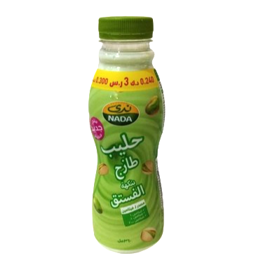 حليب طازج بنكهة الفستق ندى 360 ملي
