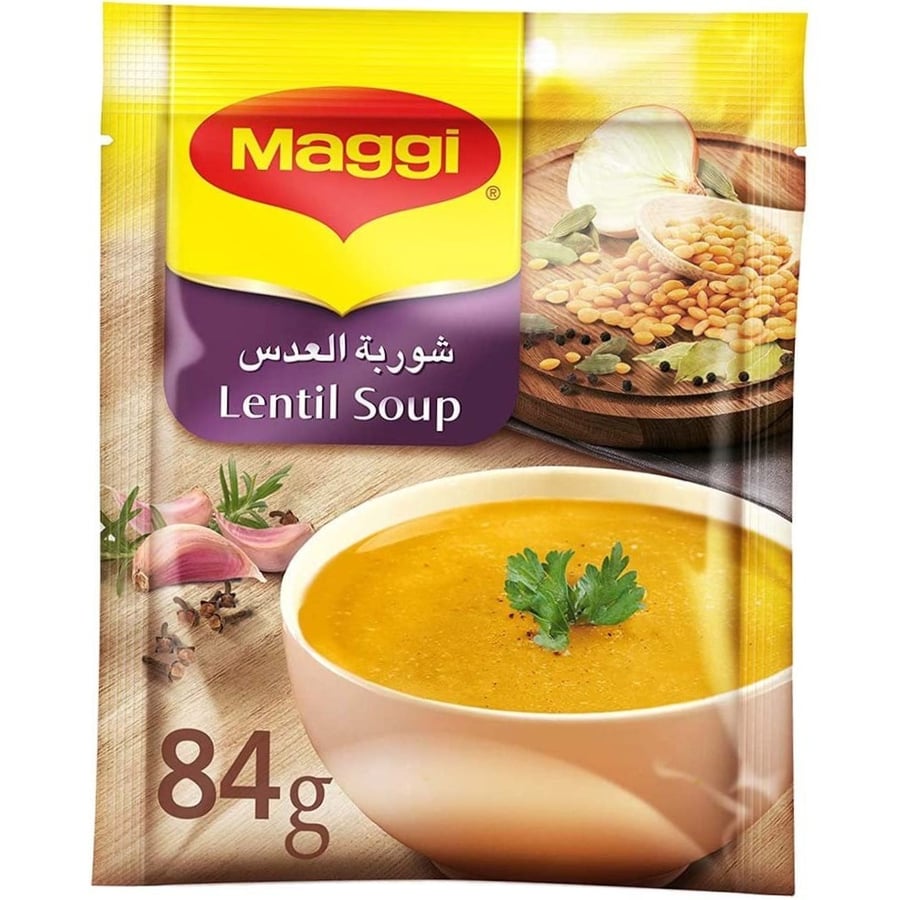 شوربه العدس من ماجي 84غ