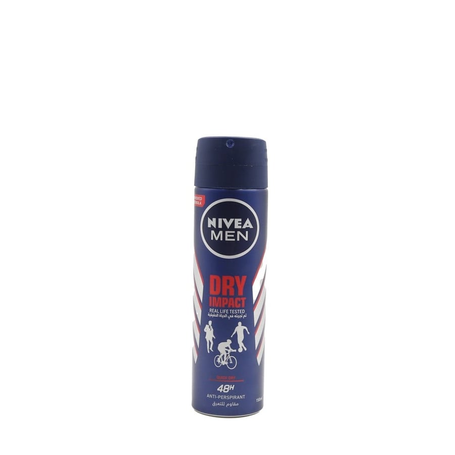Nivea for men deodorant dry impact 150 ml