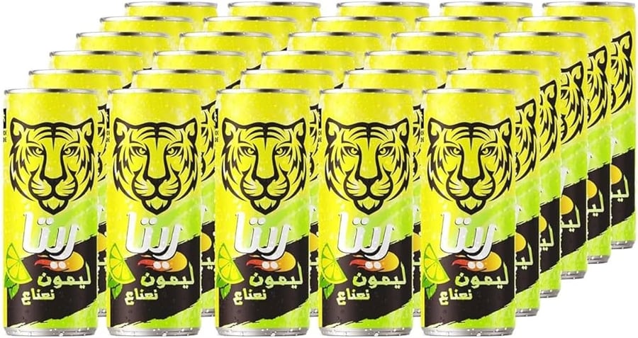 كرتون مشروب غازي ريتا ليمون نعناع 240 ملي * 30 حبة