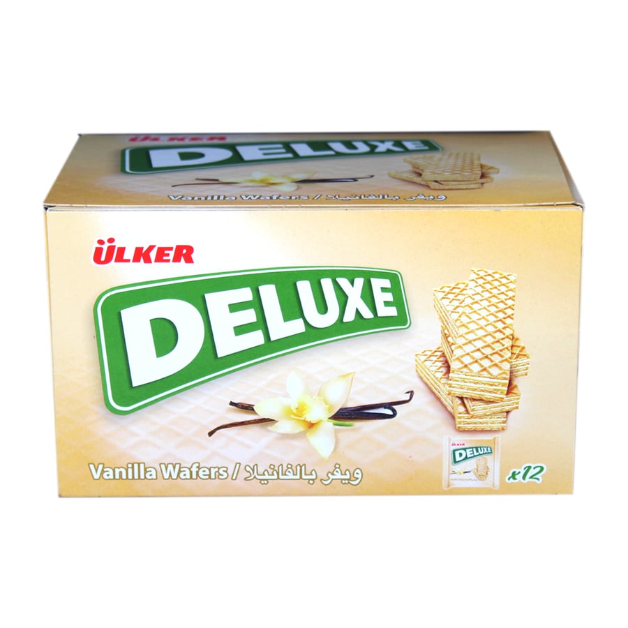 Ulker wafer deluxe with vanilla 40 grams