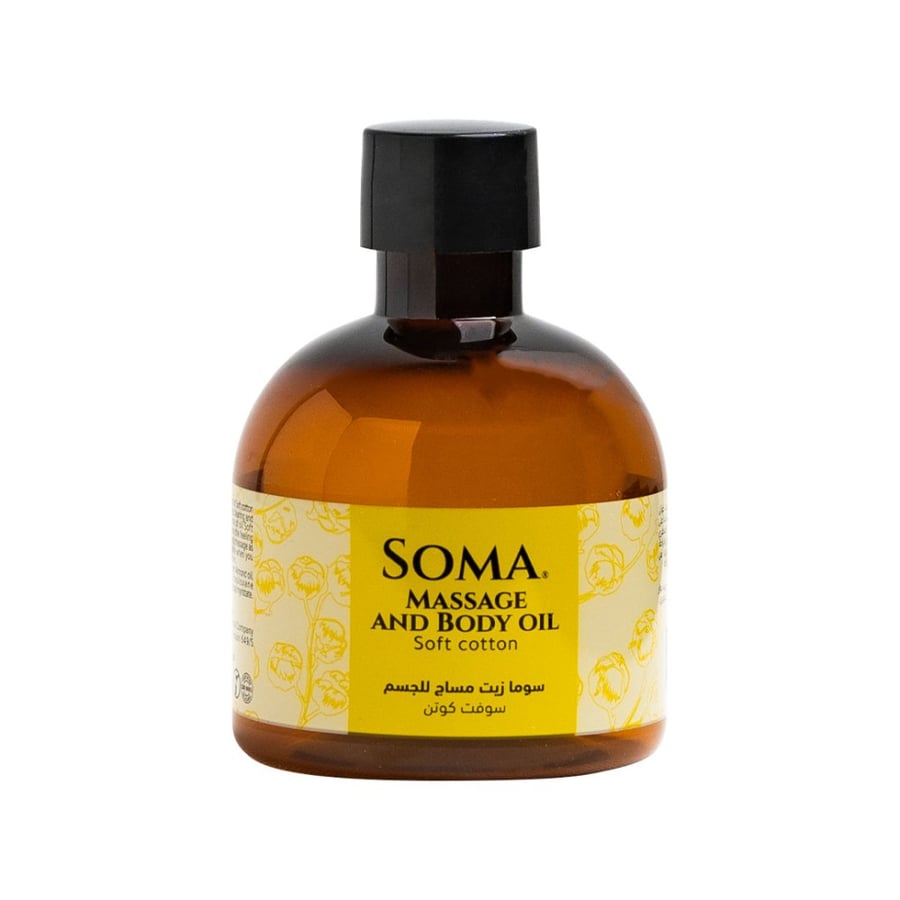 Soma massage oil 170ml soft cotton
