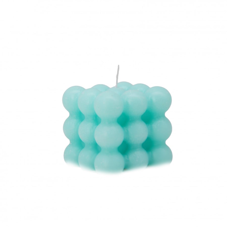 Sky blue candles