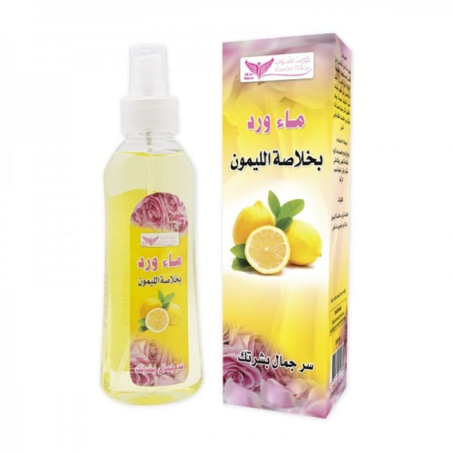 ماء ورد خلاصة الليمون كويت شوب 200 مل
