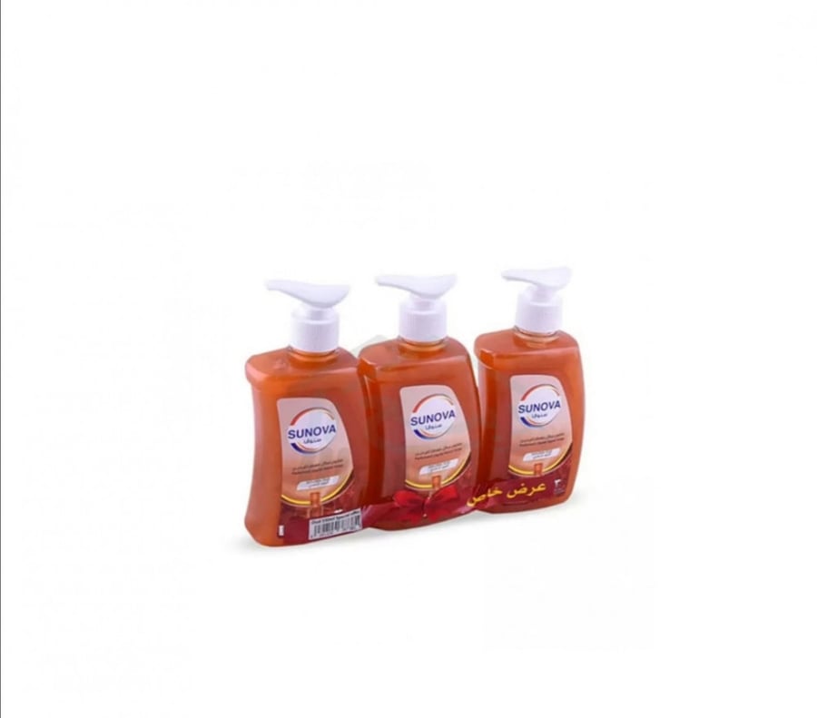 Perfumed liquid hand soap Aloud 3 pcs Sunova