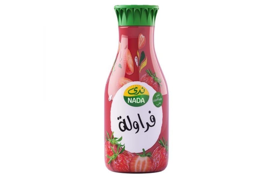 عصير فراولة ندى 1.3 لتر