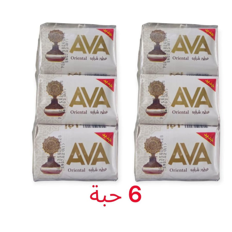 صابون افا 60 جرام بالعطور شرقية 6 حبة