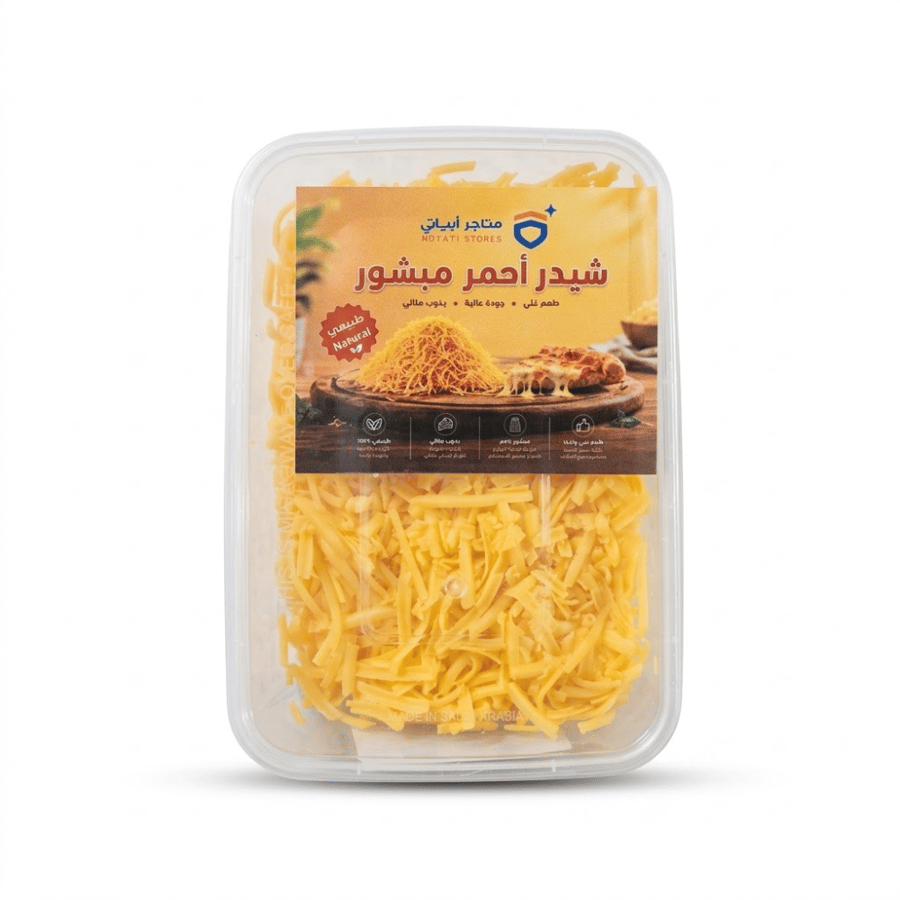 شيدر ملون انجليزي  وزن 240 جرام