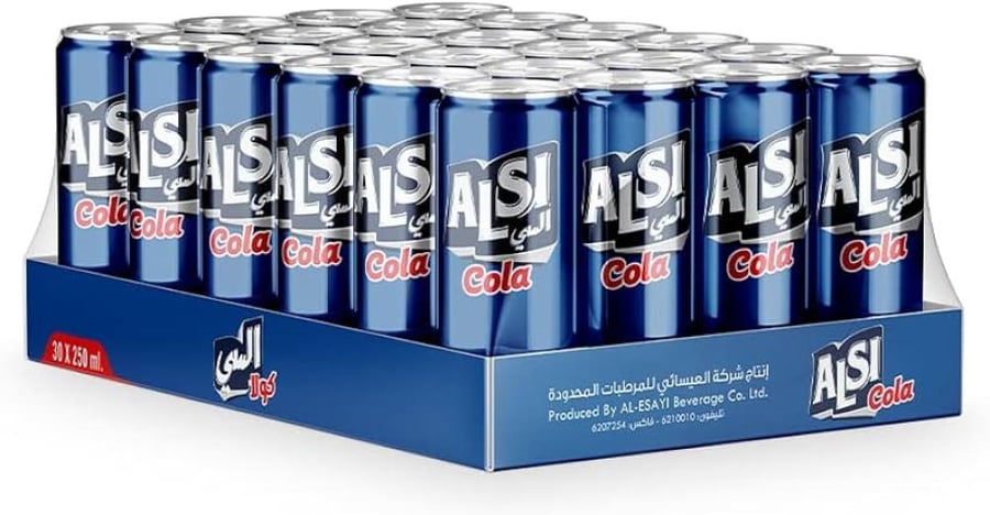 كرتون السي كولا 250 مل* 30 حبة