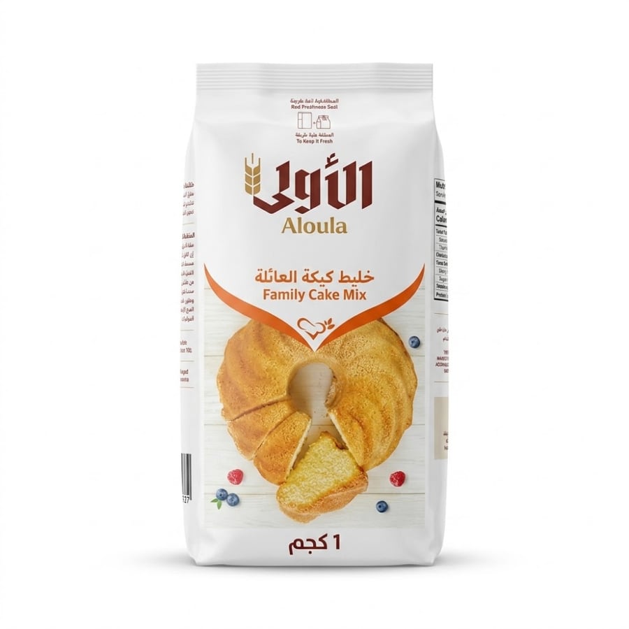 الاولى خليط كيكه العائله 1 كيلو