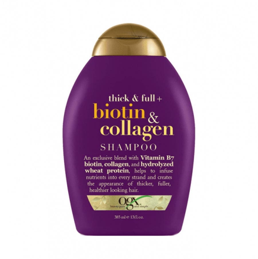 OGX Biotin & Collagen Shampoo 385 ml