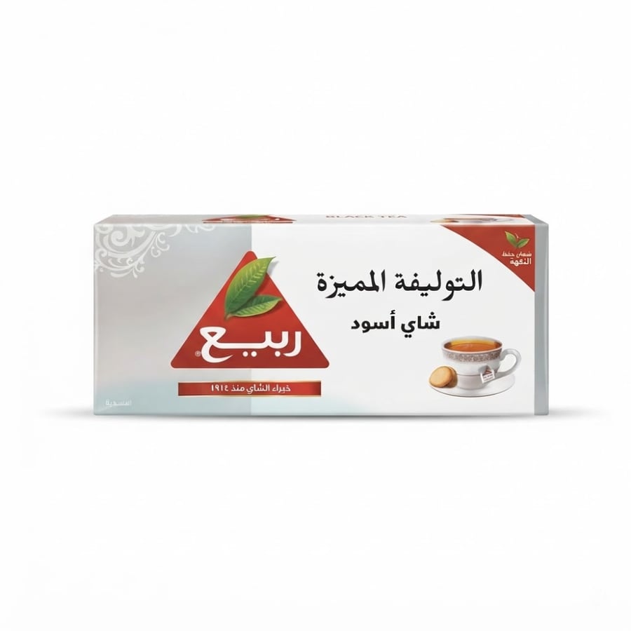 الربيع التوليفة المميزة شاي اسود  25 كيس