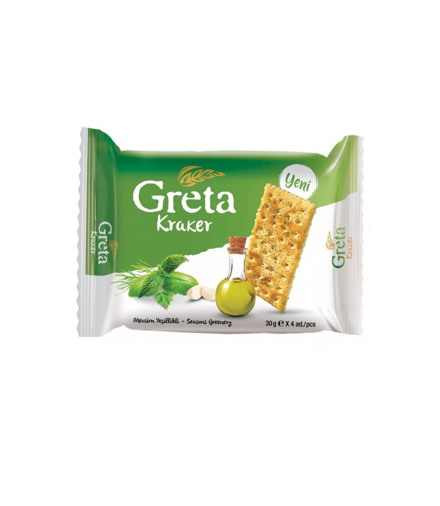 Greta Salted Olive Biscuits 30g