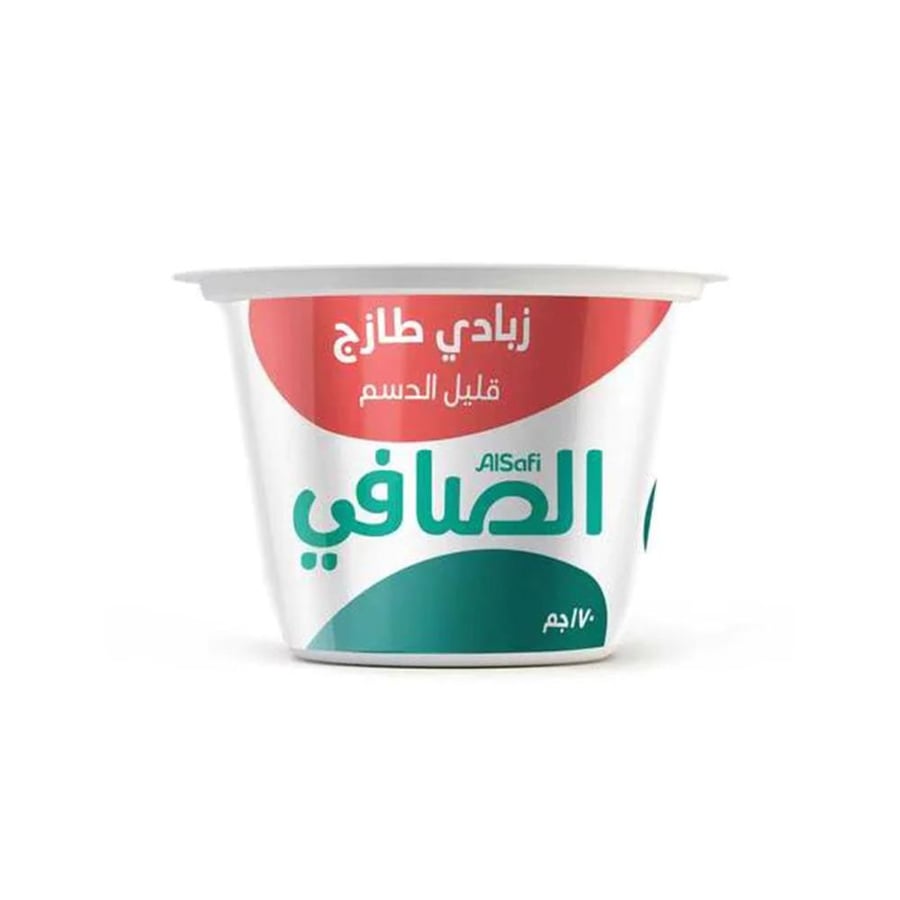زبادي طازج قليل الدسم الصافي  170جم