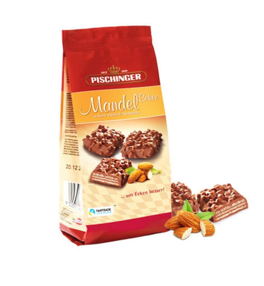 Bechinger Milk Chocolate Almond Wafer 120g