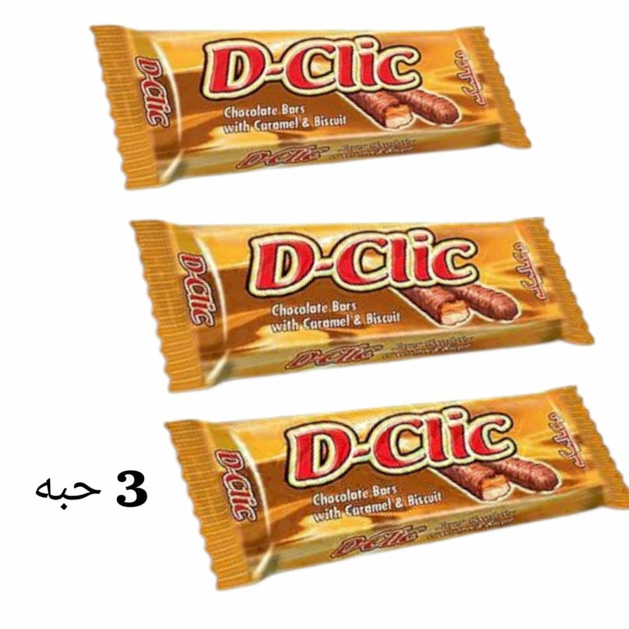 Dklik Chocolate Caramel Biscuit 44g * 3 pieces