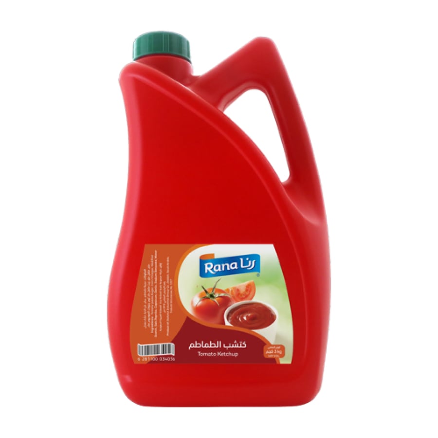 كاتشب الطماطم  من رنا 3 كيلو