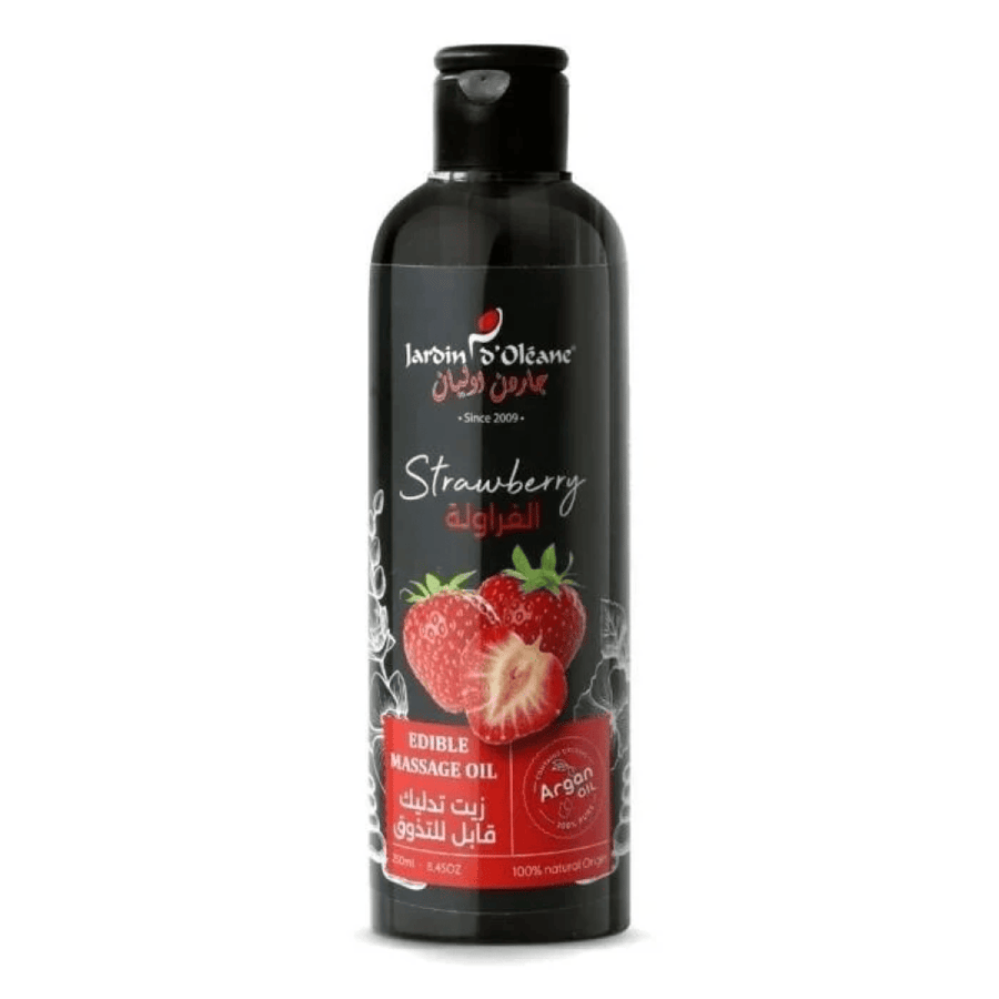 Garden Olean Strawberry Delicious Massage Oil - 250 ml