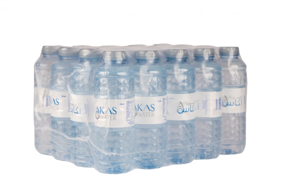 Akas water 330 ml, 20 pieces of Abu Nass