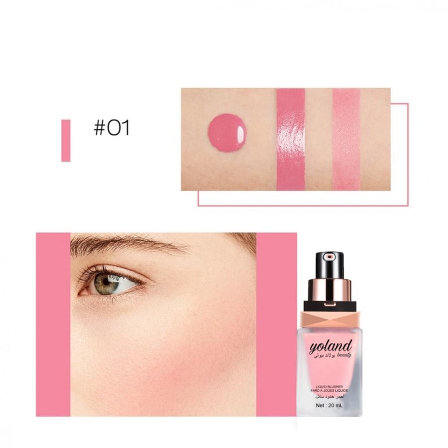 Yolanda Beauty liquid blush 01