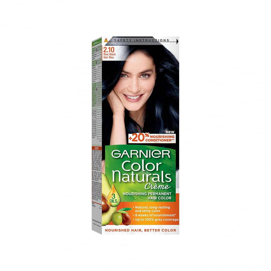 Garnier hair dye 2.10 bluish black