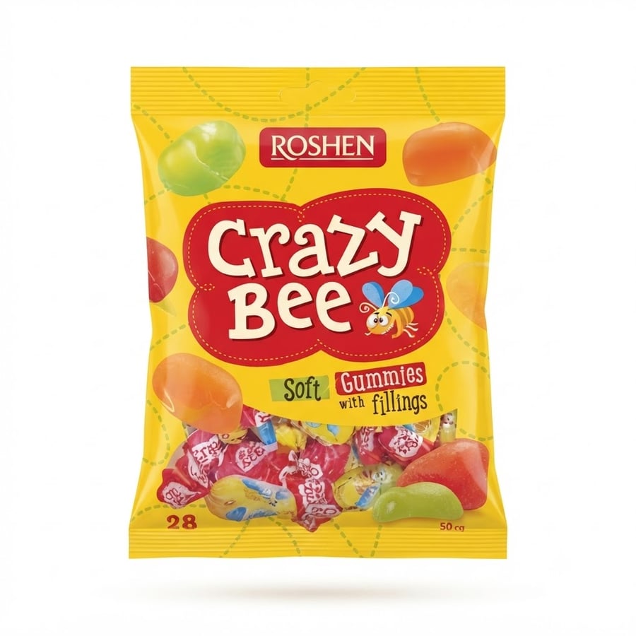Roushan a mixture of sweets with fruit-flavored filling 200 grams