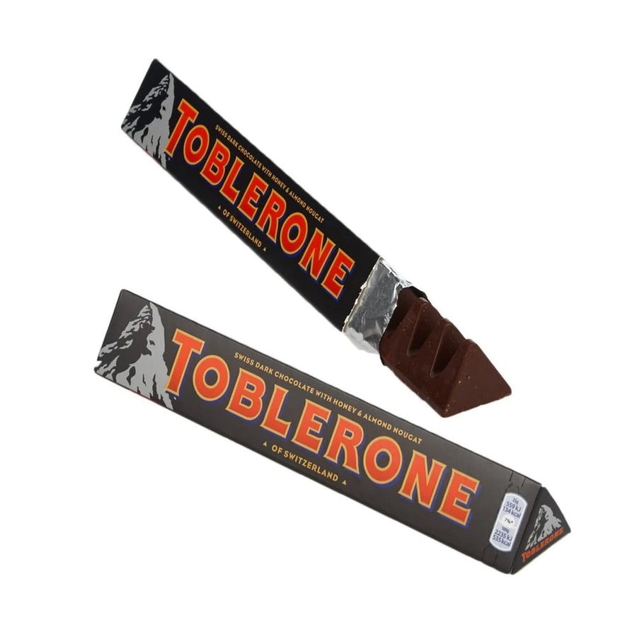 Toblerone dark Swiss chocolate 100 grams