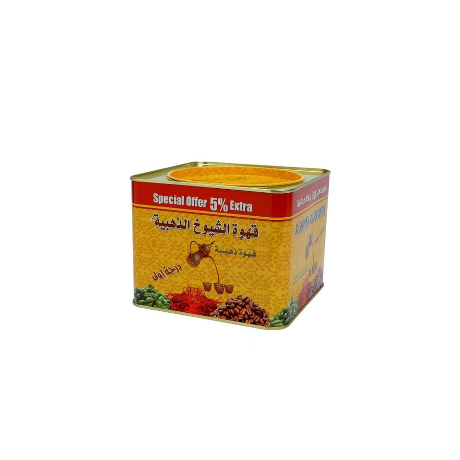 قهوة الشيوخ الذهبية 2 كيلو