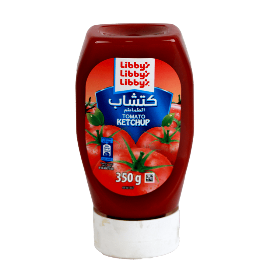 ليبيز كاتشب الطماطم علبة بلاستيك 350جم