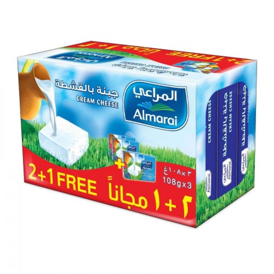 Almarai cheese squares 3 pcs