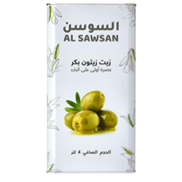 السوسن زيت زيتون بكر سوري 4 لتر