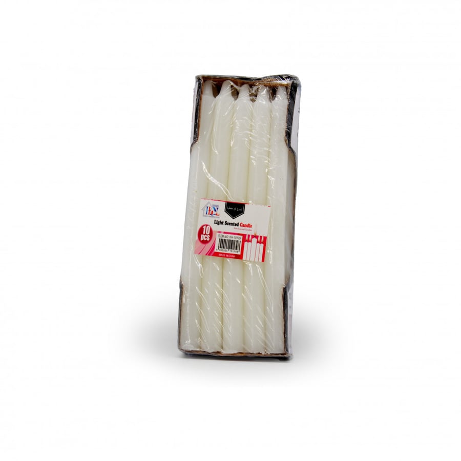 Long candles 10 pcs