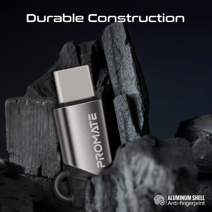 محول لايتينينغ إلى USB-C متوافق مع نقل البيانات والشحن من بروميت - Promate Link-CI