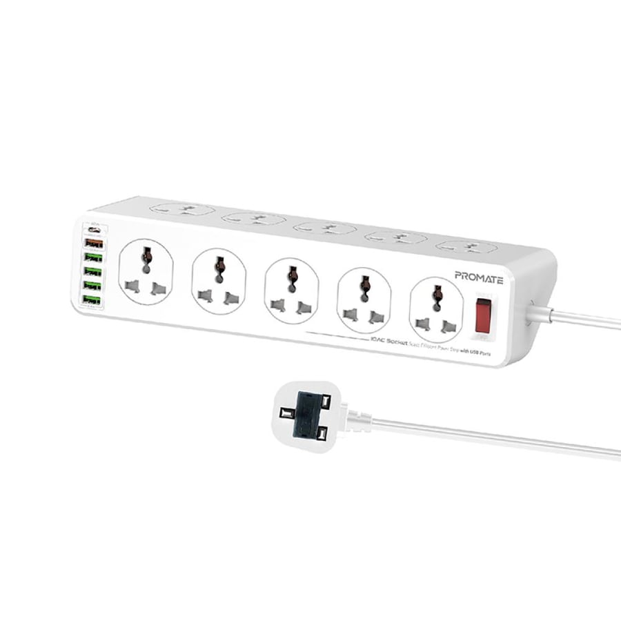 الجهاز المثالي لتوزيع الطاقة متعدد المنافذ 16 في 1. من بروميت  PowerMatrix-5M