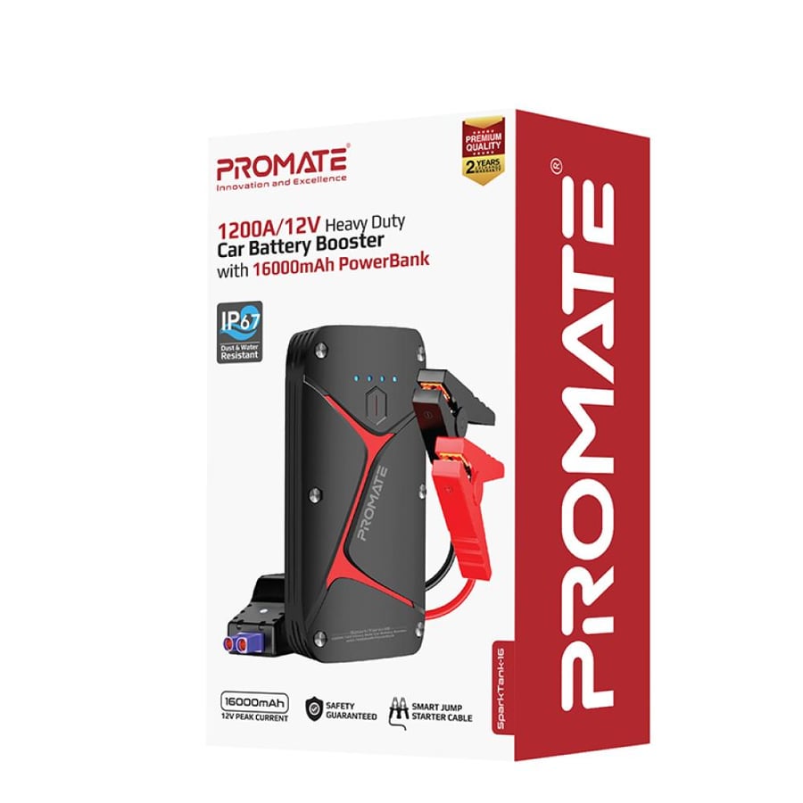 Car battery connector waterproof IP67 with capacity 1200 amps/12 volts from Bromet - SparkTank-16