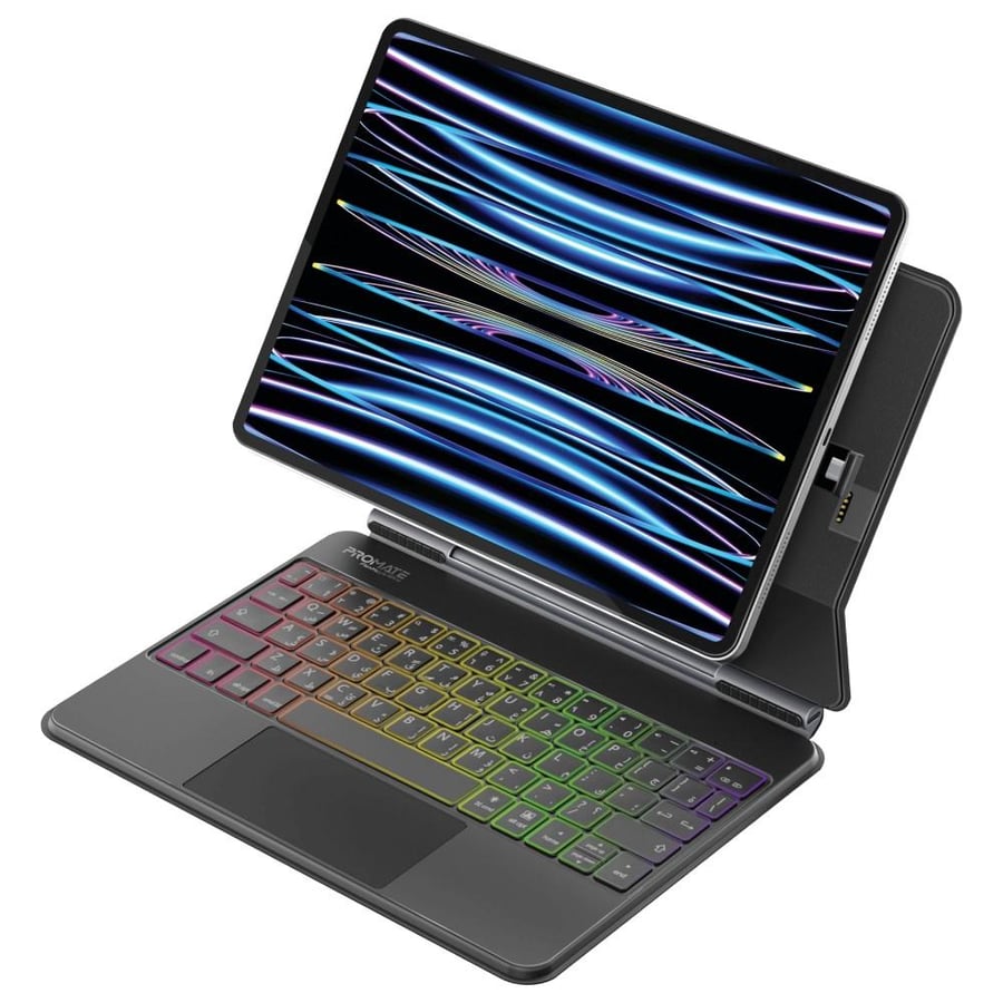 لوحة مفاتيح لاسلكية قابلة للطي لجهاز iPad من بروميت