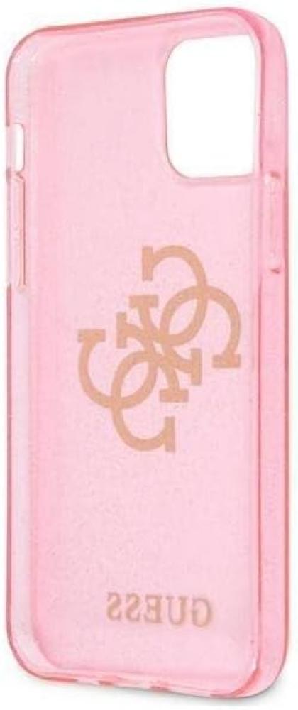 جراب Guess الهاتف iPhone 12 Pro Max مقاس 6.7 بوصة وردي لامع + ذهبي لامع