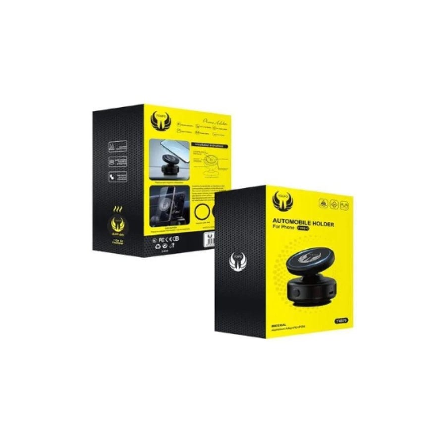 Yuvo magnetic phone holder with suction technology (360 degrees)