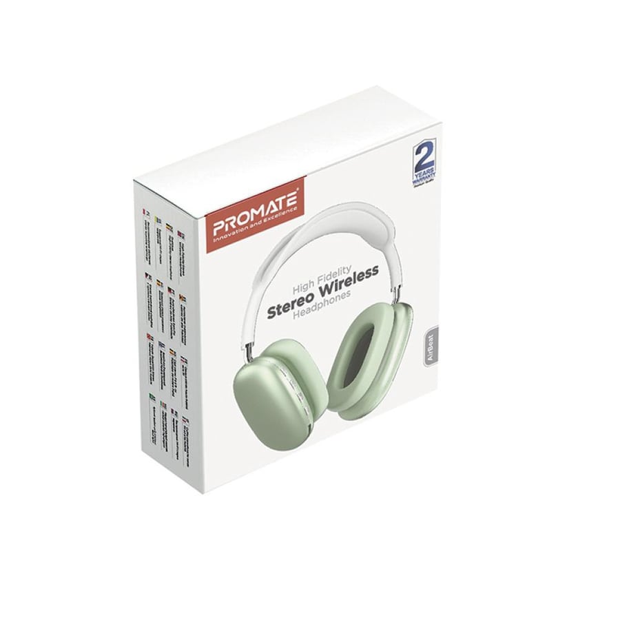 سماعة رأس لاسلكية بتقنية بلوتوث 5.0 AIRBEAT من بروميت