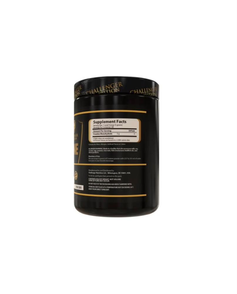 CHALLENGER NUTRITION - Creatine 300gm - 60 serving - Unflavored