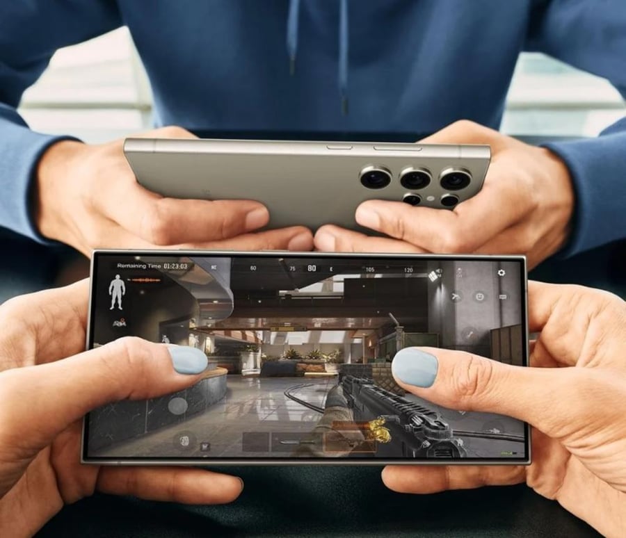سامسونج S24 الترا تيتانيوم موف 256 جيحابايت 5G الرام 12