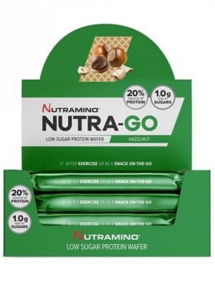 Nutra go wafer with hazelnut flavor