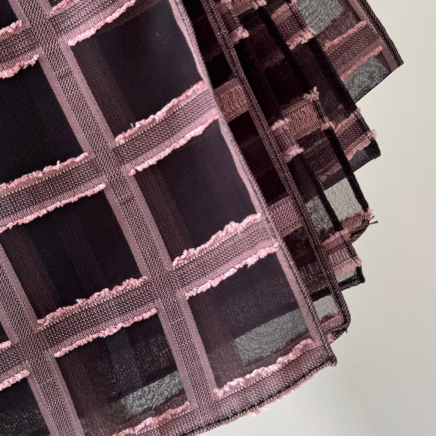 Burgendy palace plaid
