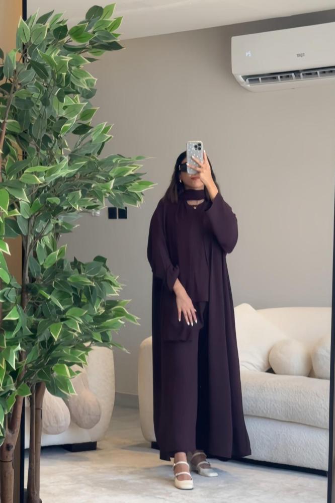 Lavender Abaya - عباءة اللاڤندر