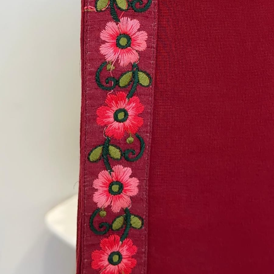 Ruby Red Scarf